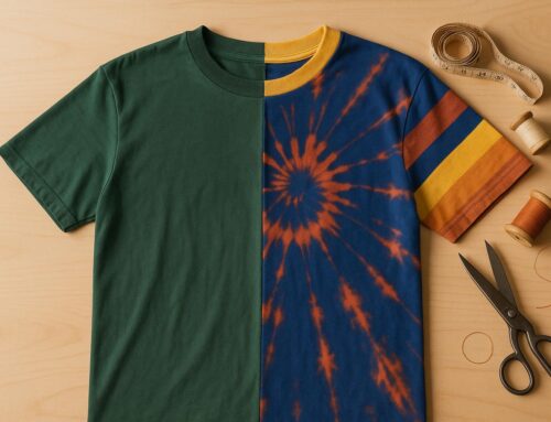 Split T-Shirts: Combining 2 Thrifted Tees