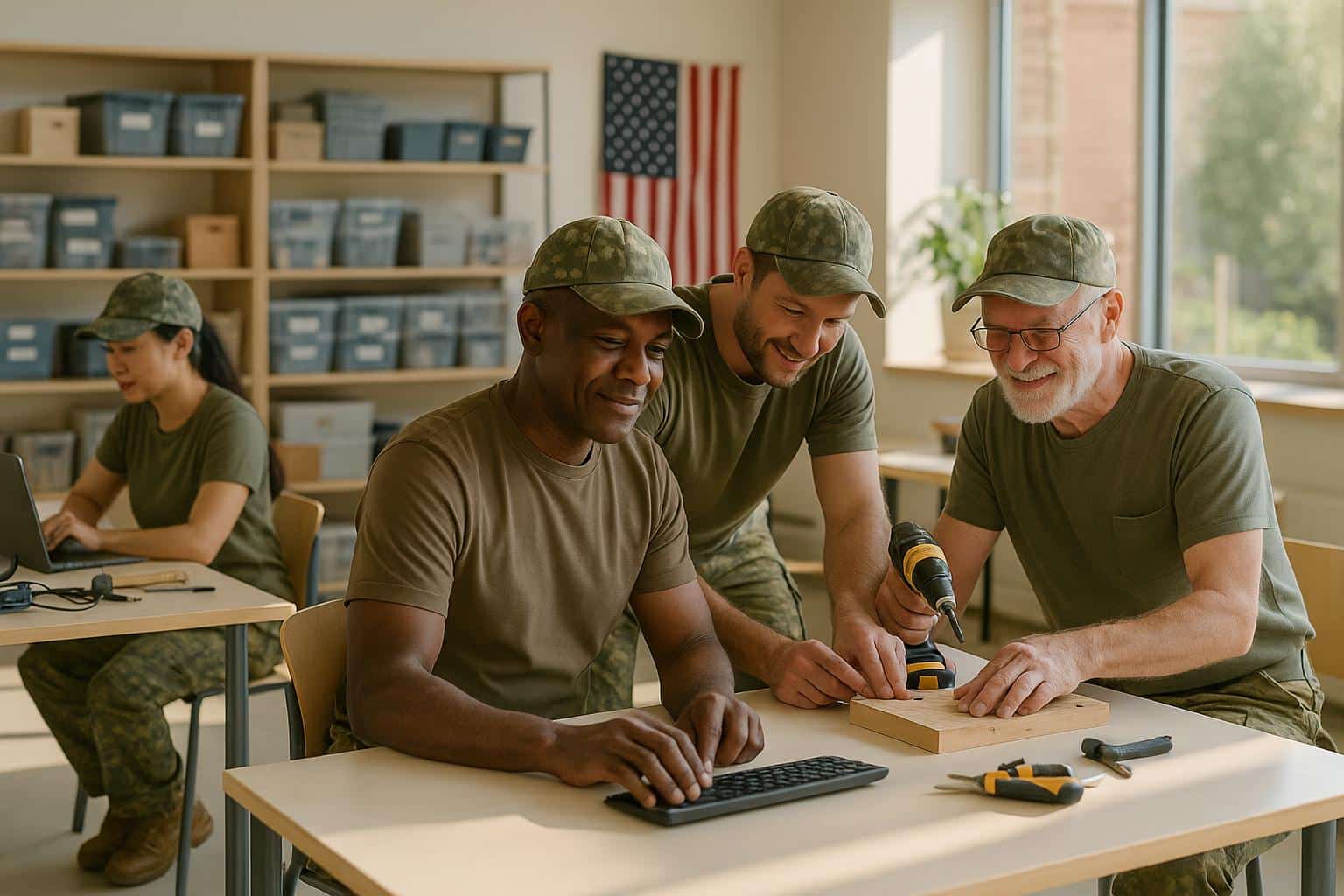 How to Donate to Support Veterans' Job Training