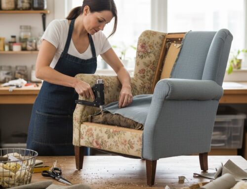 How to Restore Thrifted Furniture Upholstery